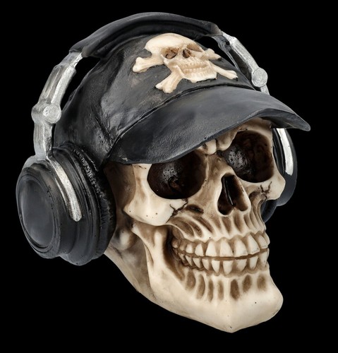 Totenkopf mit basecap und - mit,