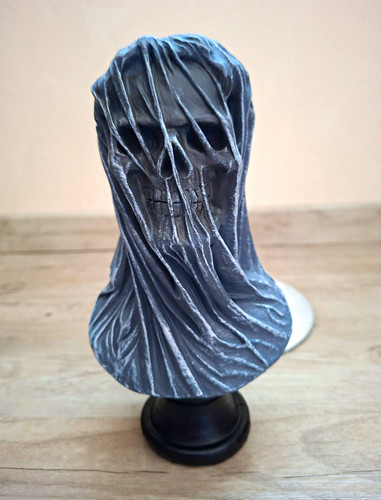 Totenkopf büste verschleiert - bÜste,