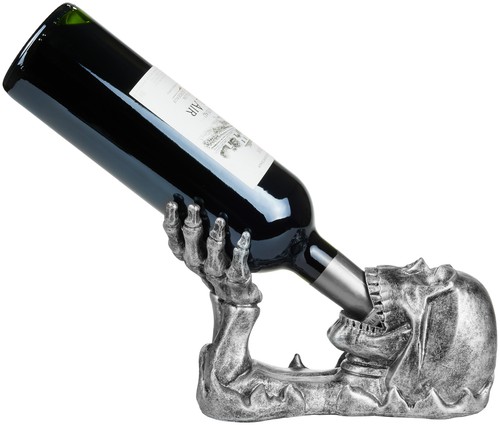 Weinflaschenhalter totenkopf - weinflaschenhalter,