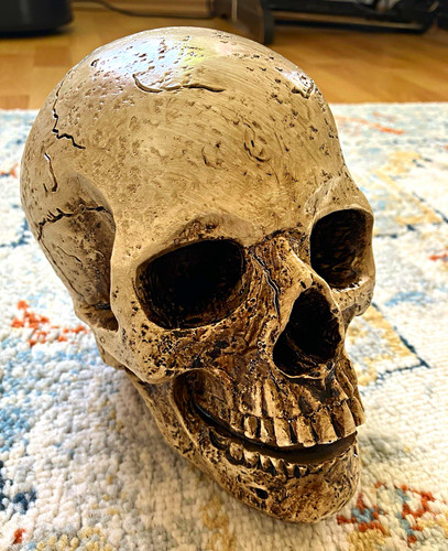 Deko totenschädel skulptur - deko,