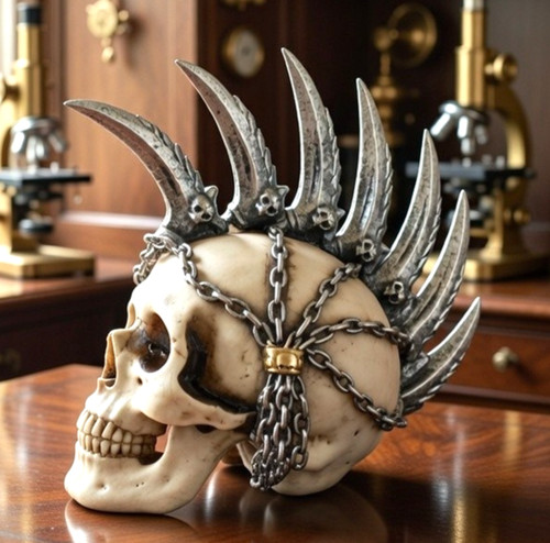 Gruselig totenkopf schädel - gruselig,