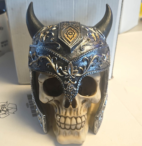 Totenkopf schädel dekofigur - totenkopf,