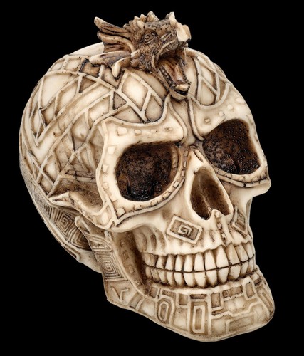 Totenkopf figur keltischer - totenkopf,