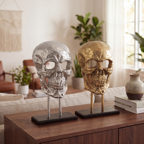 Standdeko totenkopf cm - 57,