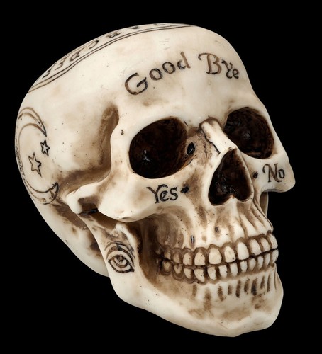Totenkopf witchboard design - witchboard,