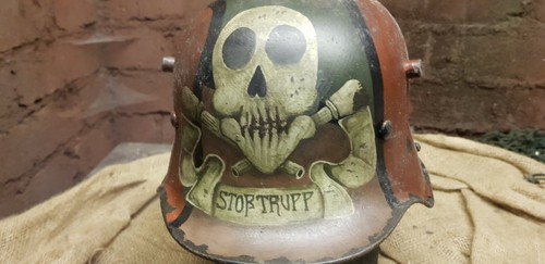 Replik ww1 helm grabenkunst - helm,