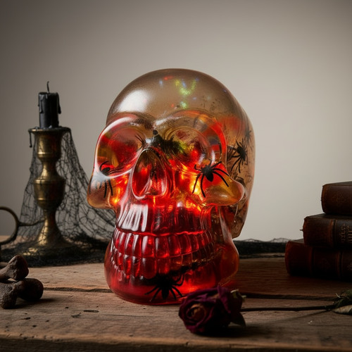 Totenkopf lampe xxl schädel - ,