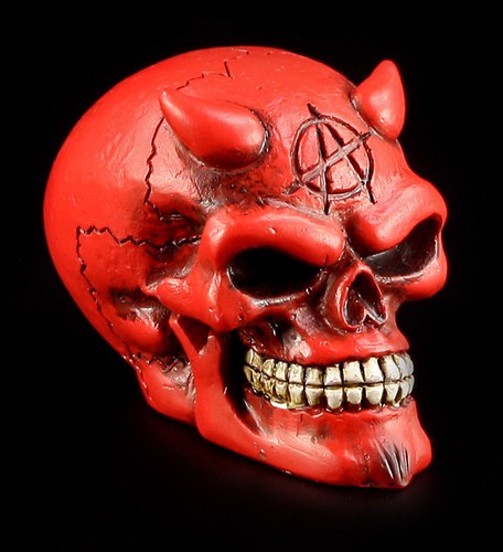 Totenkopf schaltknauf teufel - totenkopf,